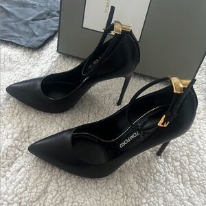 Tom Ford Shoes Heels Size 39 Black